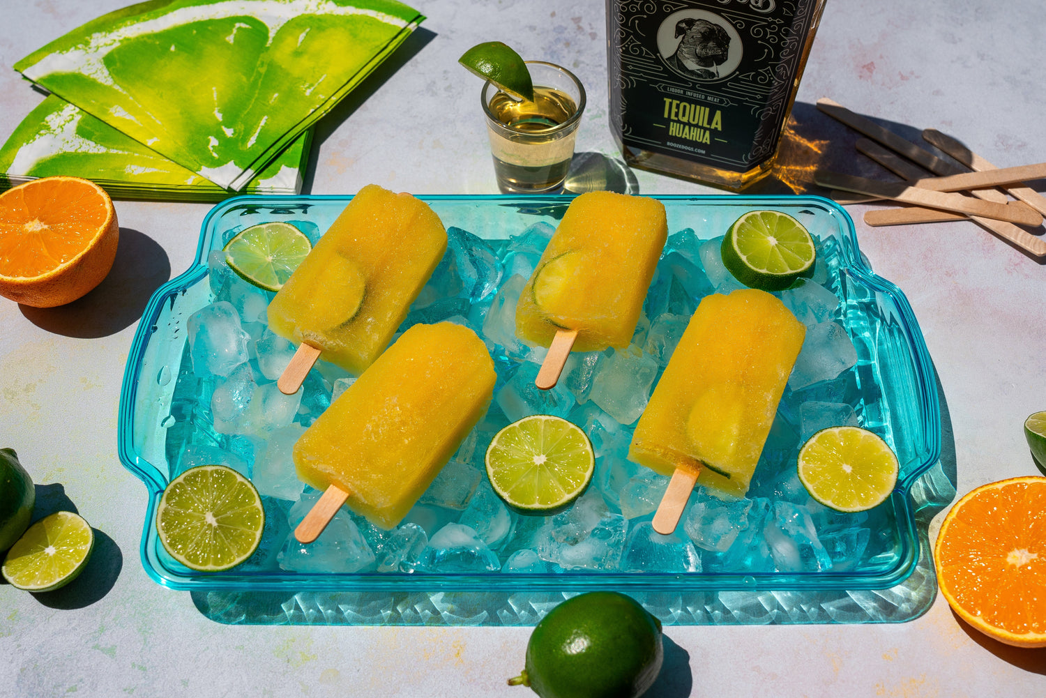 Tipsy Tequila Pops