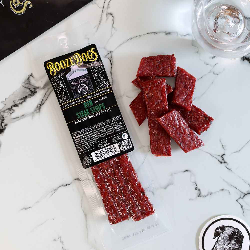 Snack Size: Gin Jerky & Snack Stick Duet 2 Packages // 5 Servings