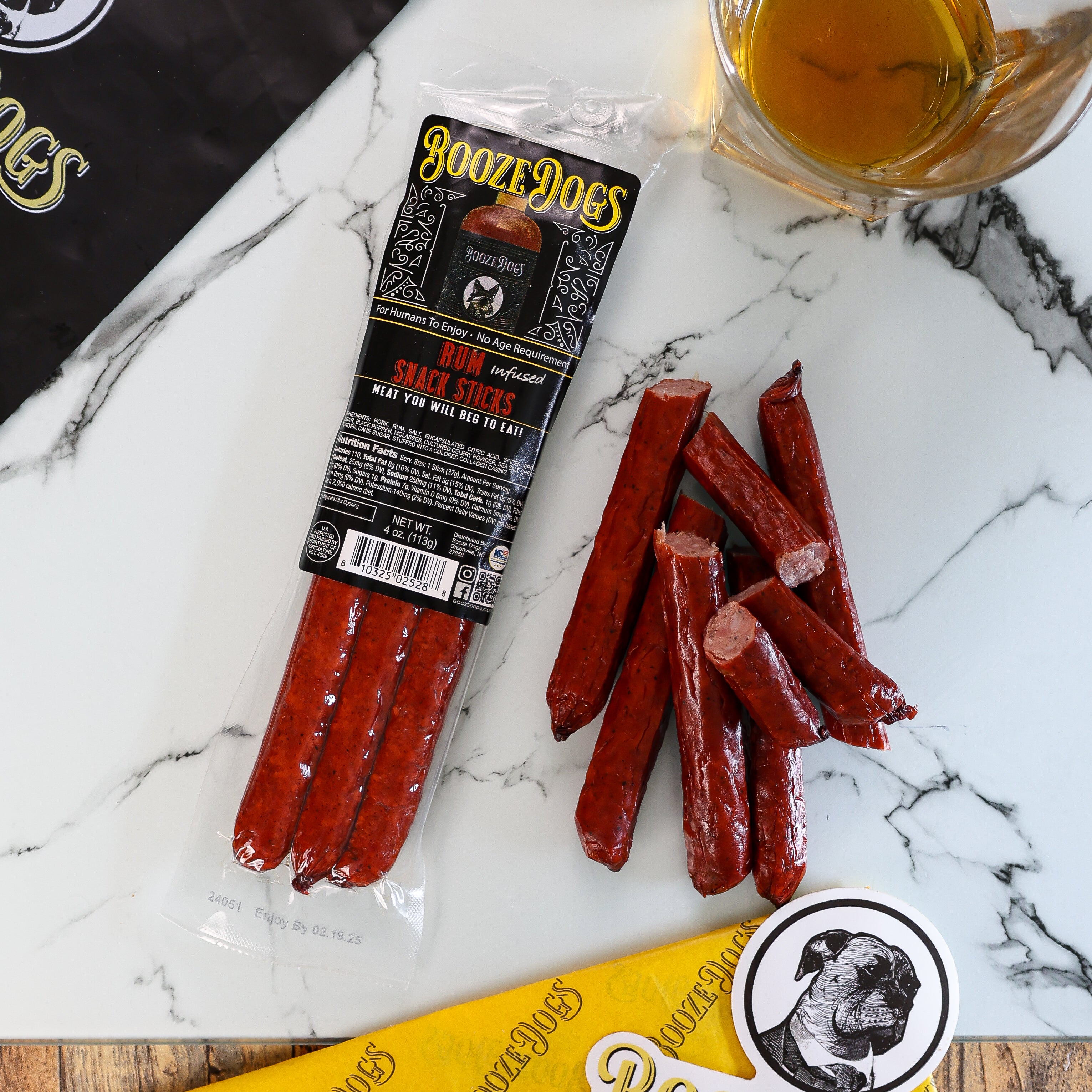 Snack Size: Rum Infused Snack Sticks