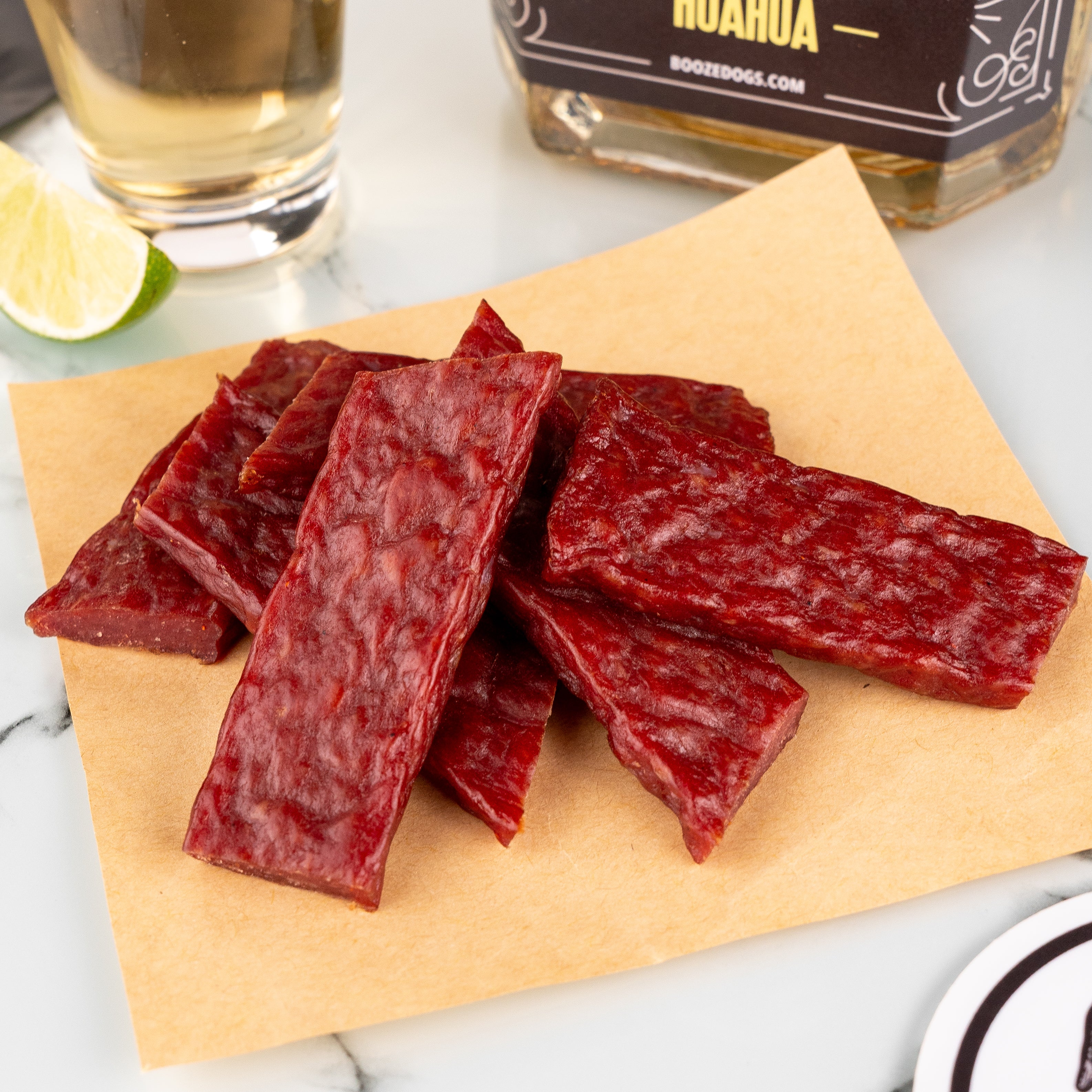 Tequila Jerky & Snack Stick Duet 2 Packages // 10 Servings