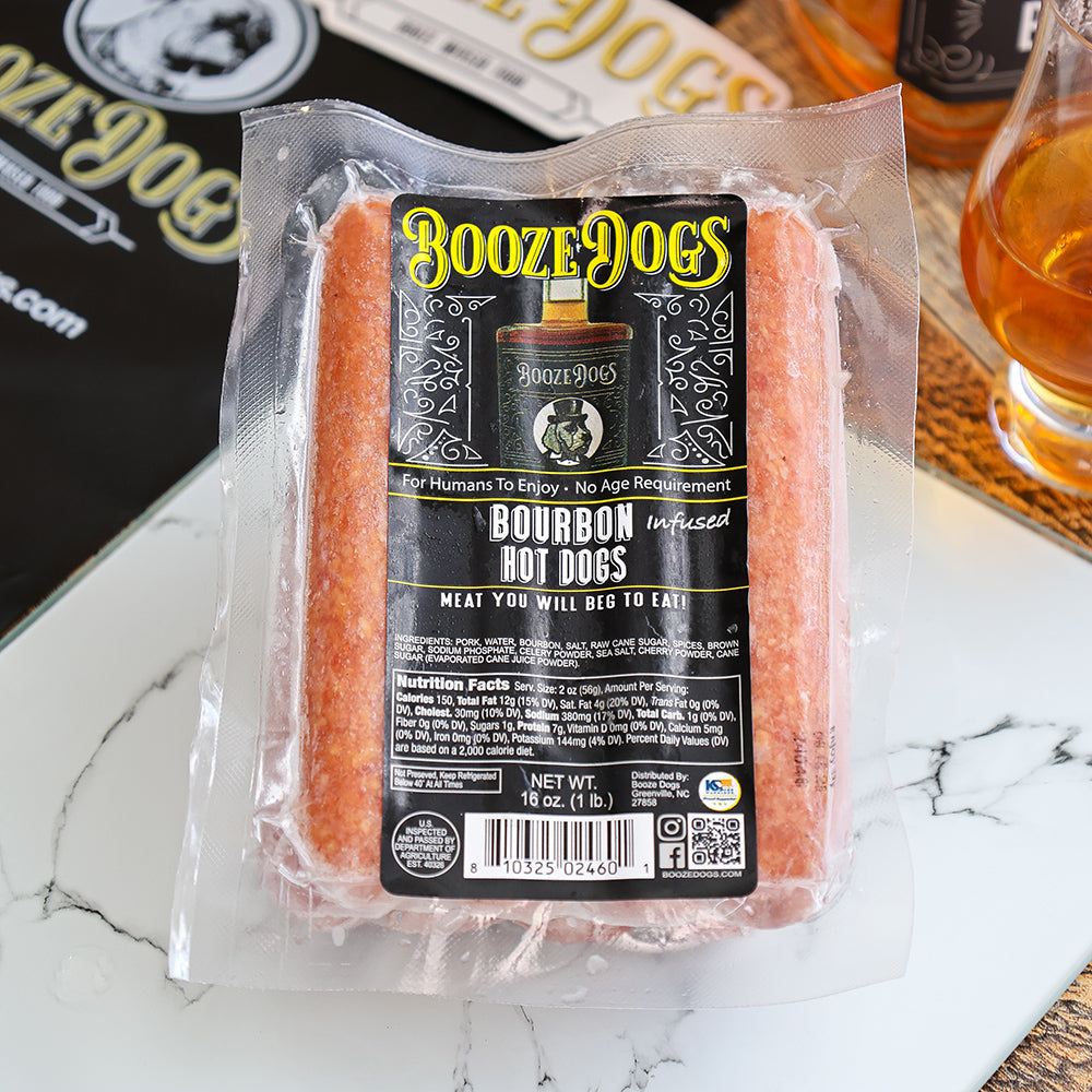 BOURBON INFUSED HOT DOG PACK