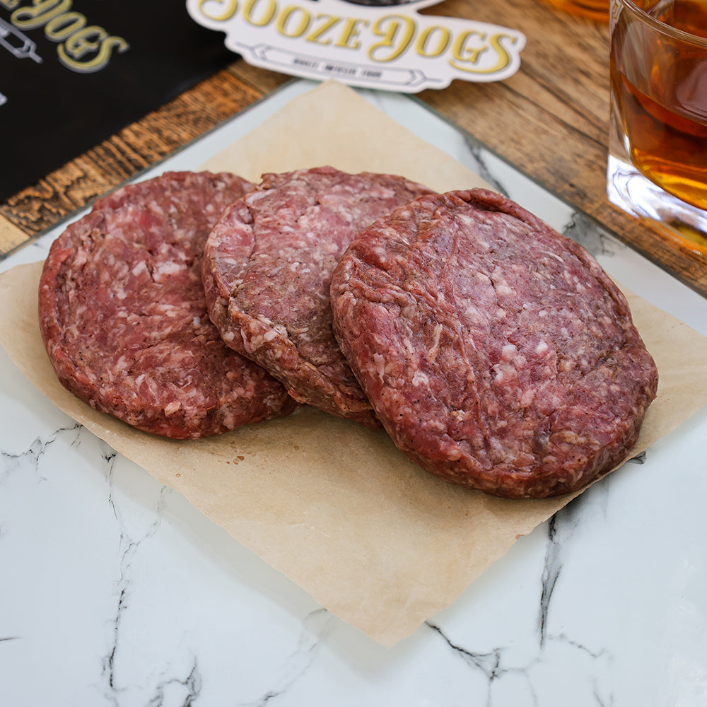 PATTIES OF RUM INFUSED BURGER