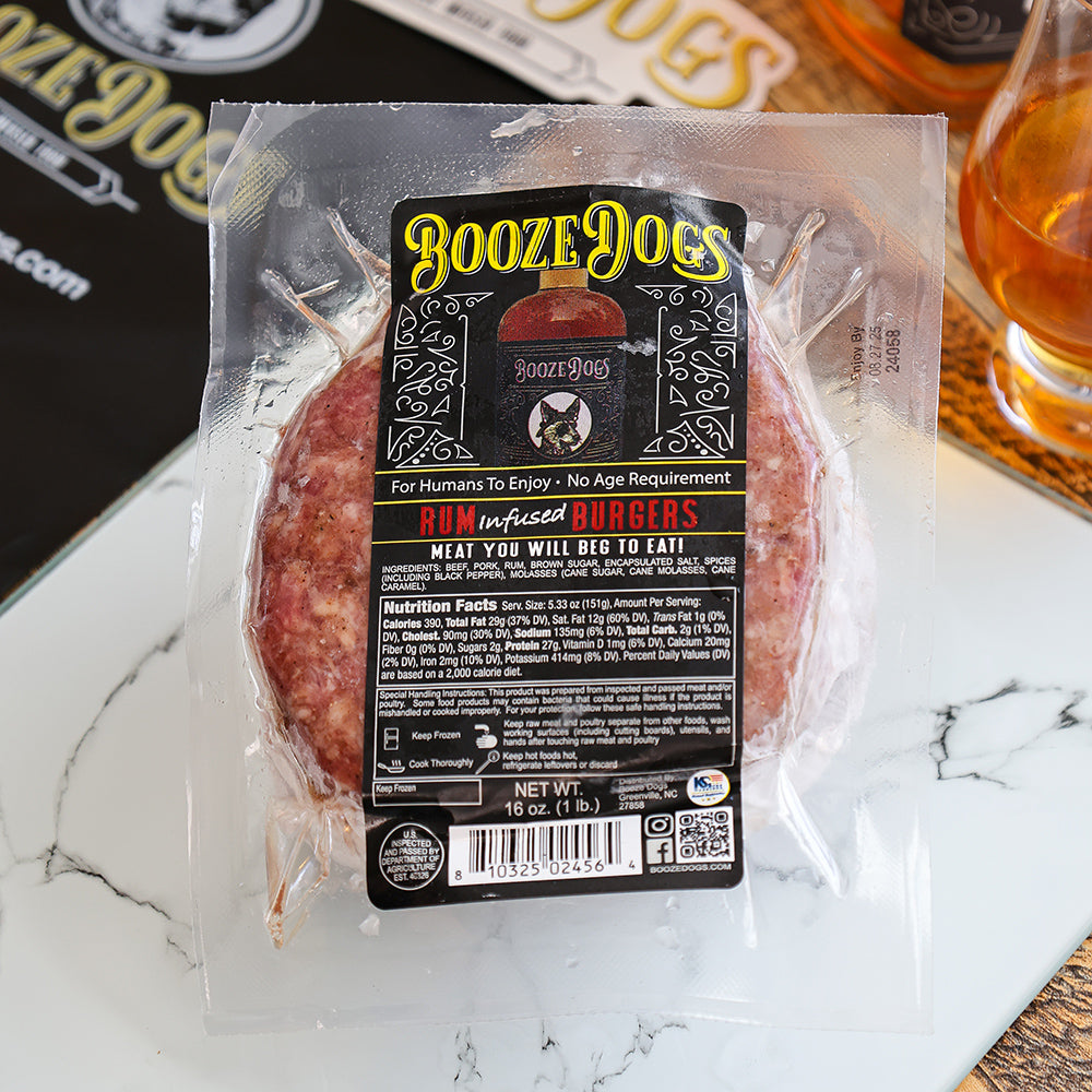 RUM INFUSED BURGER PACK