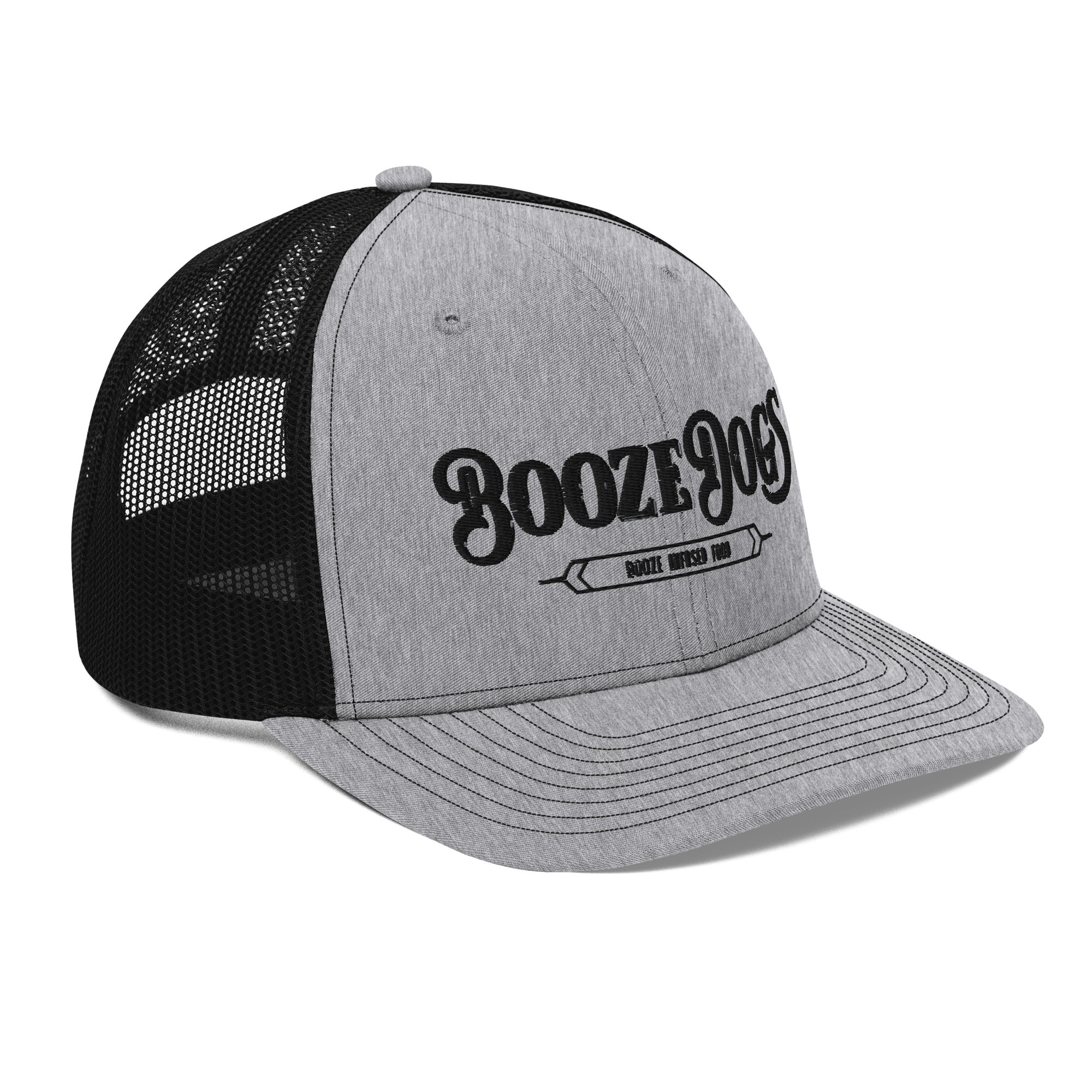Black & Gray Trucker Cap