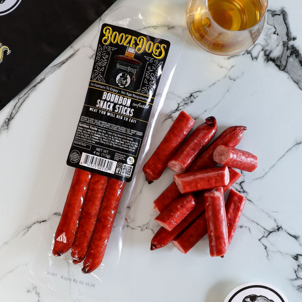 Snack Size: Bourbon Jerky & Snack Stick Duet 2 Packages // 5 Servings