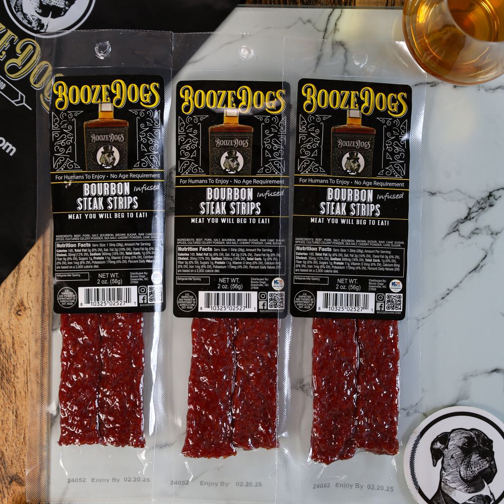 6 OZ, 3 PACKS OF SELECTED JERKY STYLE STEAK STRIPS SUBSCRIPTION BOX
