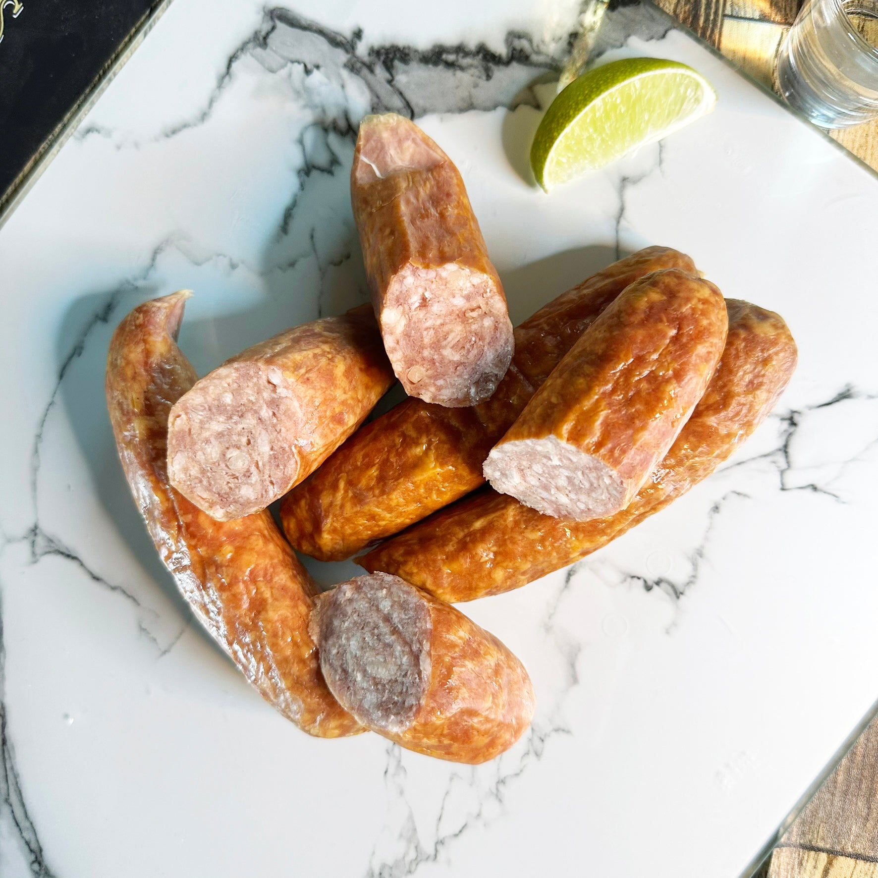 Tequila Infused Bratwursts