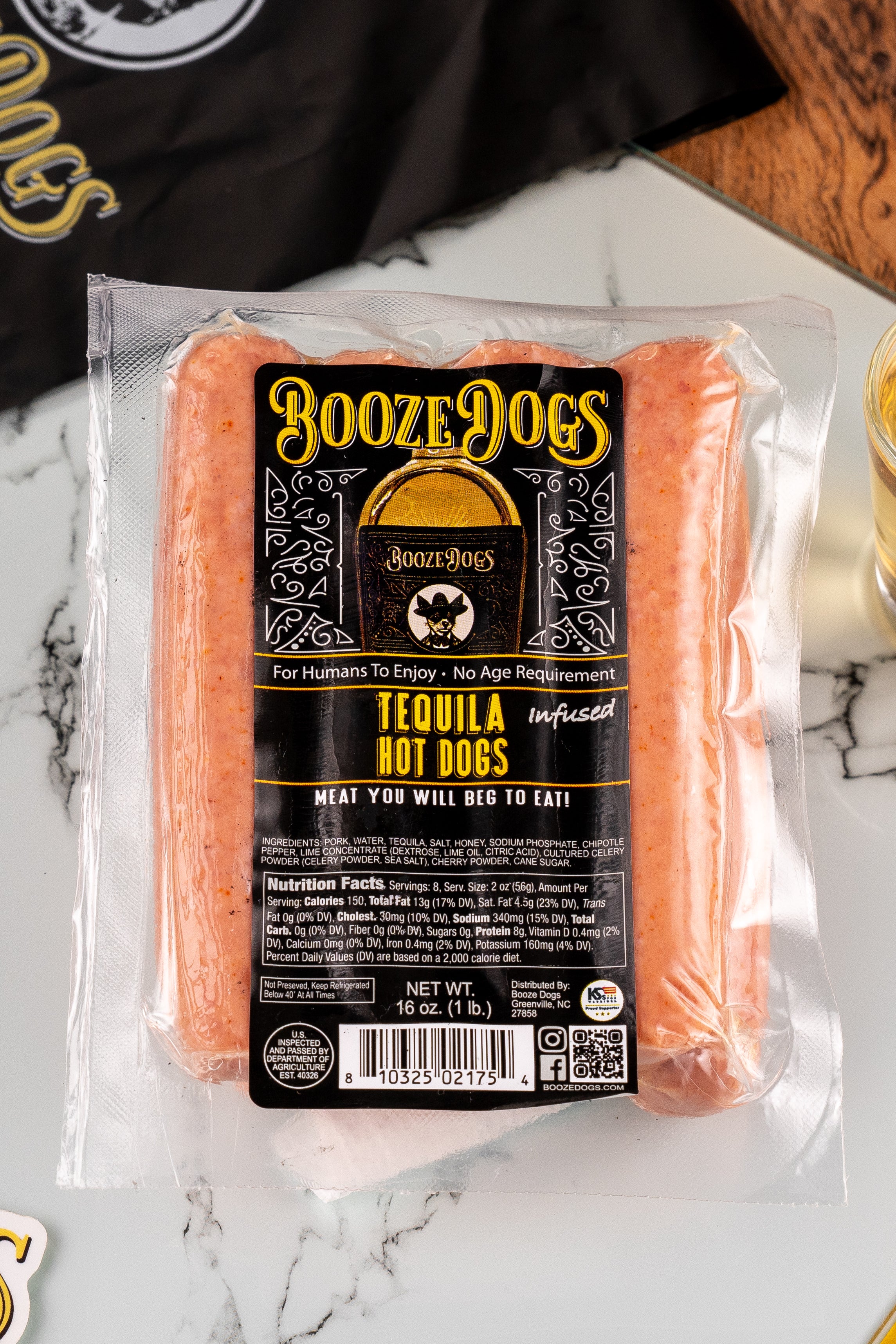 Tequila Infused Hot Dogs