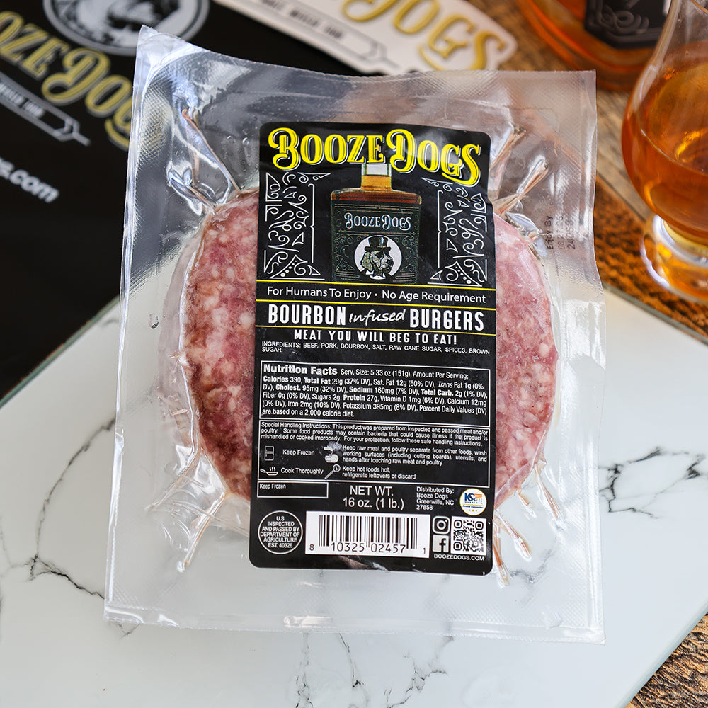 BOURBON INFUSED BURGER PACK
