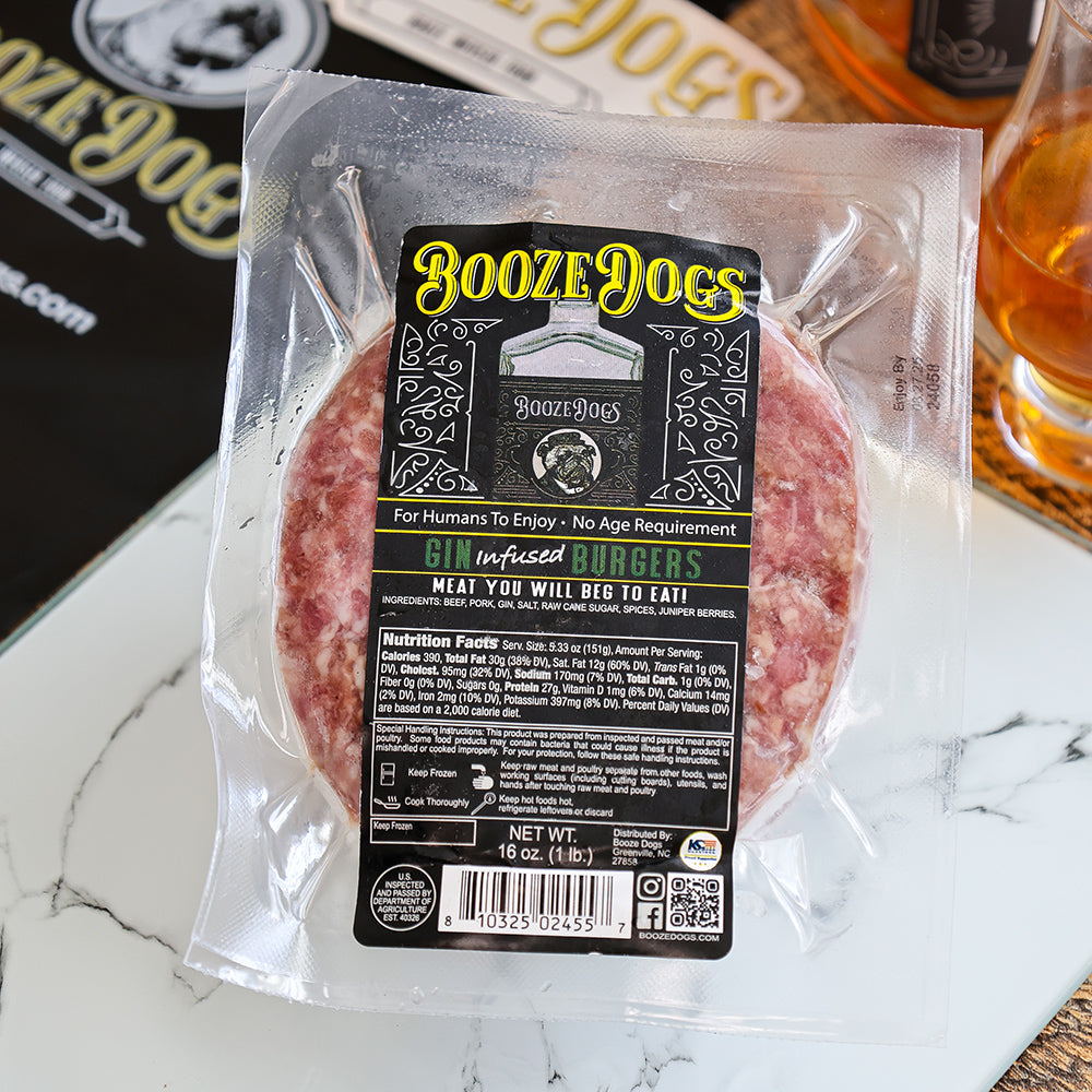 GIN INFUSED BURGER PACK